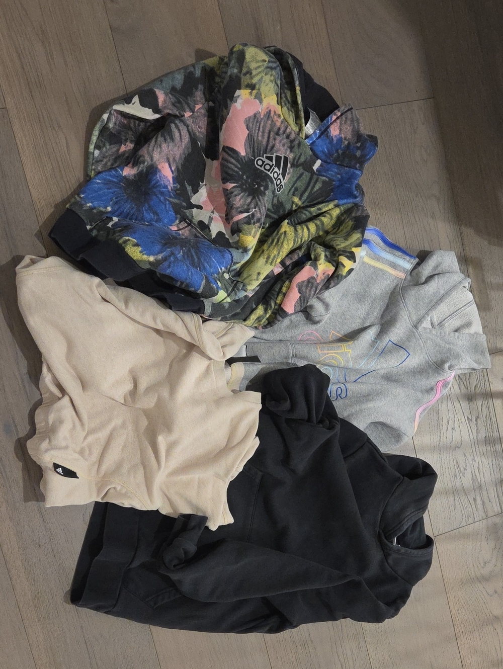 adidas Girls Hoodies And Sweatshirt Bundle